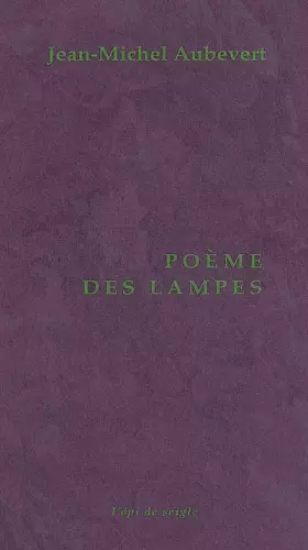 Couverture du produit · Poème des lampes
