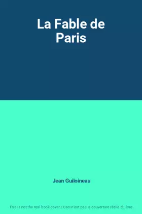 Couverture du produit · La Fable de Paris