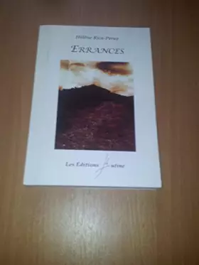 Couverture du produit · Errances