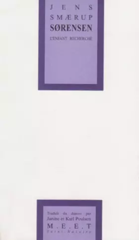 Couverture du produit · L'ENFANT RECHERCHE