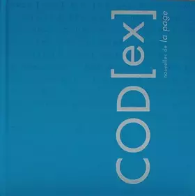 Couverture du produit · COD[ex , nouvelles de la page