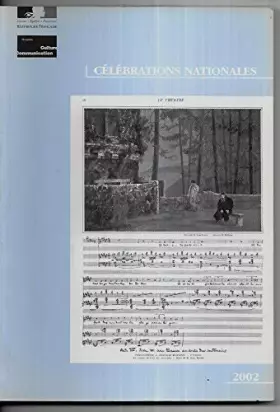Couverture du produit · Célébrations Nationales 2002