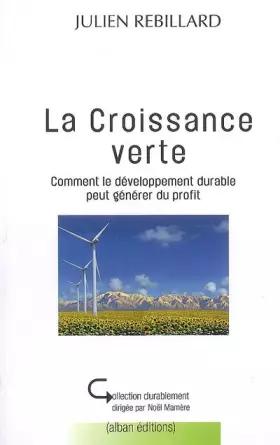 Couverture du produit · La croissance verte