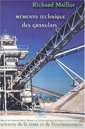 Couverture du produit · Mémento technique des granulats