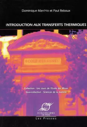 Couverture du produit · Introduction aux transferts thermiques
