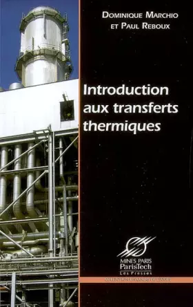 Couverture du produit · Introduction aux transferts thermiques