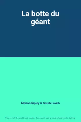 Couverture du produit · La botte du géant