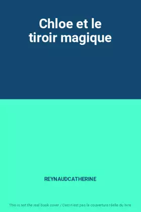 Couverture du produit · Chloe et le tiroir magique
