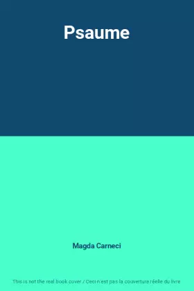 Couverture du produit · Psaume