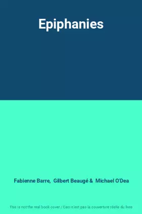 Couverture du produit · Epiphanies