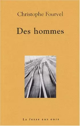 Couverture du produit · Des hommes