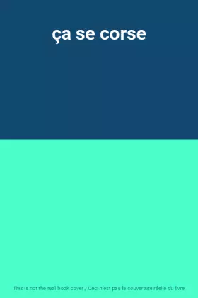 Couverture du produit · ça se corse