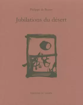 Couverture du produit · Jubilations du désert