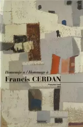 Couverture du produit · Hommage à Francis Cerdan