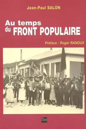 Couverture du produit · Au temps du Front Populaire