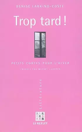 Couverture du produit · Trop tard !