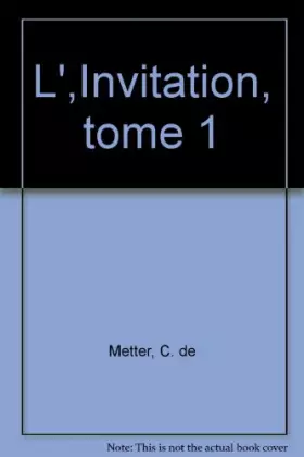 Couverture du produit · L',Invitation, tome 1
