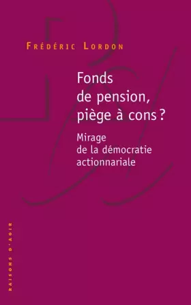 Couverture du produit · Fonds de pension, piège à cons ?