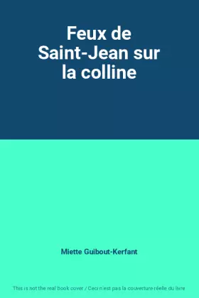 Couverture du produit · Feux de Saint-Jean sur la colline