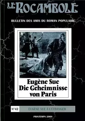 Couverture du produit · LE ROCAMBOLE N°42: Eugene Sue à l'Étranger