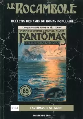 Couverture du produit · Rocambole 54 / Fantomas centenaire