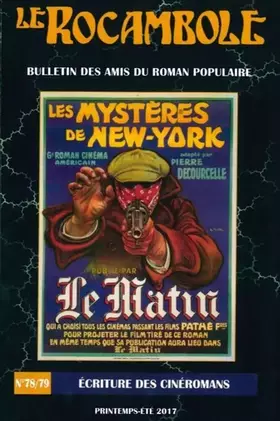 Couverture du produit · LE ROCAMBOLE N°78-79: Ecriture des Cinéromans