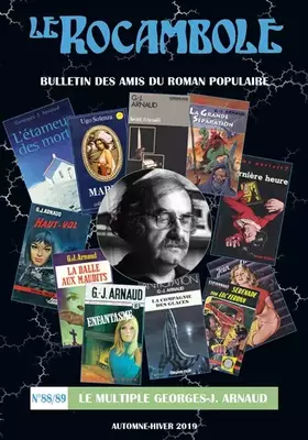 Couverture du produit · LE ROCAMBOLE N°88-89: Le Multiple Georges-J. Arnaud