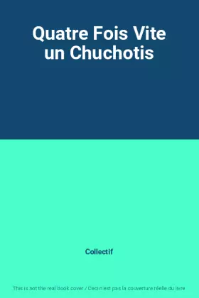 Couverture du produit · Quatre Fois Vite un Chuchotis