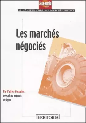 Couverture du produit · Les Marches Negocies