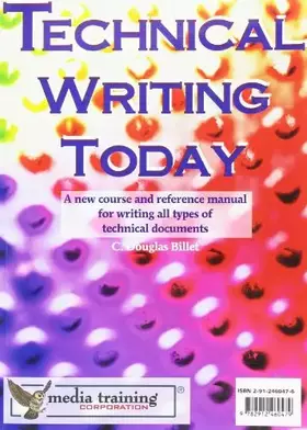 Couverture du produit · Technical writing today