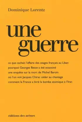 Couverture du produit · Une guerre
