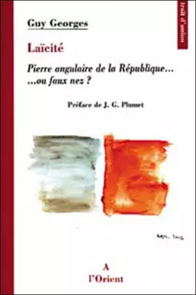 Couverture du produit · Laïcité. pierre angulaire de la République