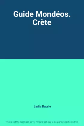 Couverture du produit · Guide Mondéos. Crète