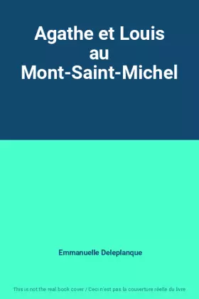Couverture du produit · Agathe et Louis au Mont-Saint-Michel