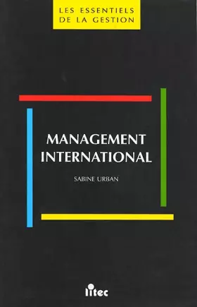 Couverture du produit · Management international