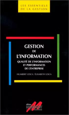 Couverture du produit · Gestion de l'information