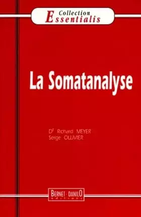 Couverture du produit · La somatanalyse, numéro 20