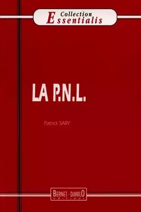Couverture du produit · La PNL