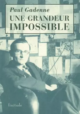 Couverture du produit · Une grandeur impossible
