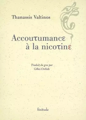 Couverture du produit · Accoutumance à la nicotine