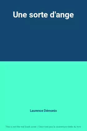 Couverture du produit · Une sorte d'ange