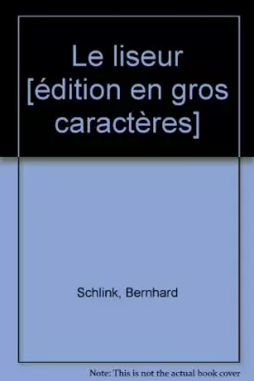 Couverture du produit · le liseur