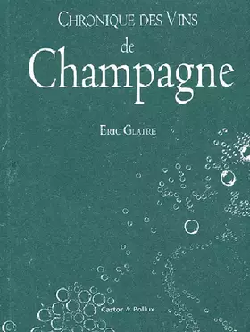 Couverture du produit · Chronique des vins de Champagne