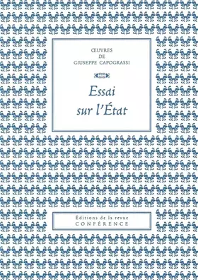 Couverture du produit · Essai sur l'Etat
