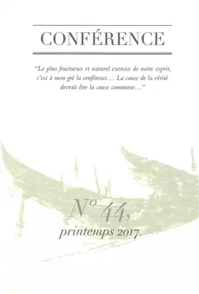 Couverture du produit · Conference N°44