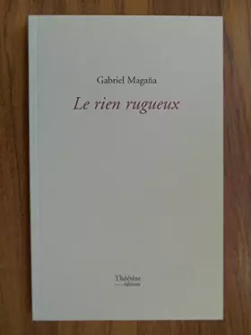 Couverture du produit · Le Rien Rugueux
