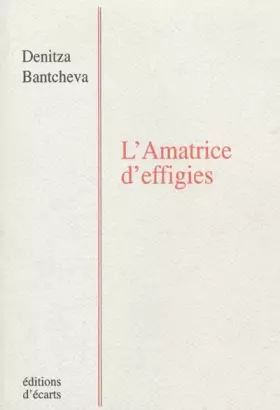 Couverture du produit · L'Amatrice D'Effigies