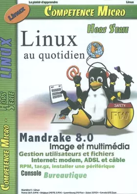 Couverture du produit · Linux au quotidien
