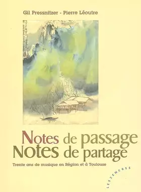 Couverture du produit · Notes de passage, notes de partage