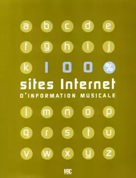 Couverture du produit · 100 sites Internet d'information musicale